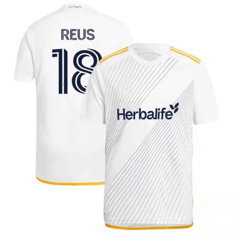 Los Angeles Galaxy Soccer Jerseys 2024 REUS CHICHARITO PUIG Joveljic CERRILLO BRUGMAN YOSHIDA Men Kids