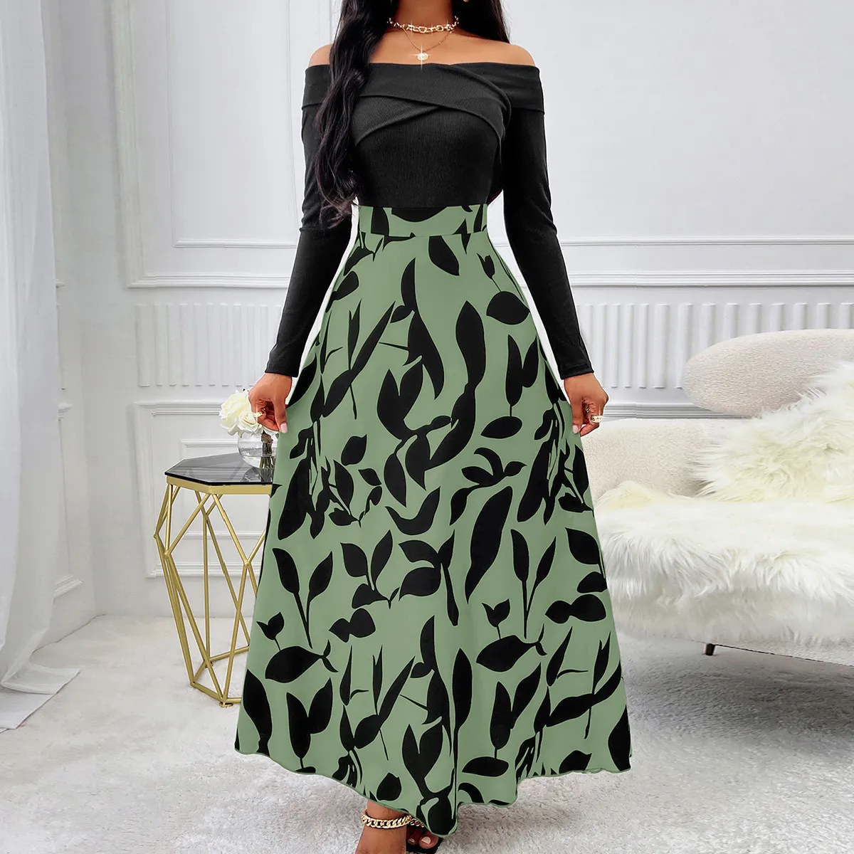 Printed Sundress For Women Lightweight Summer Dress From