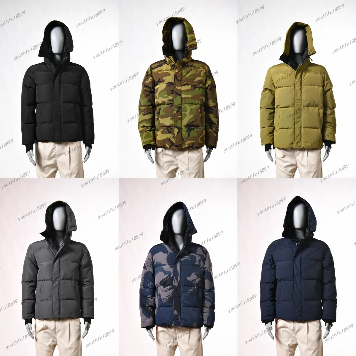 Herrjackor Väster Homme Utomhus Vinterjackor Ytterkläder Stor Päls Hoodad Fourrure Manteau Dunjacka Kappa Hiver Parka_voghion.com