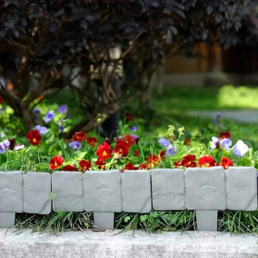 Of Plastic Garden Edges Stone Fence Panels Outdoor Barriers For Courtyards  240823 De 39,44 € | DHgate, image size:1000x1000