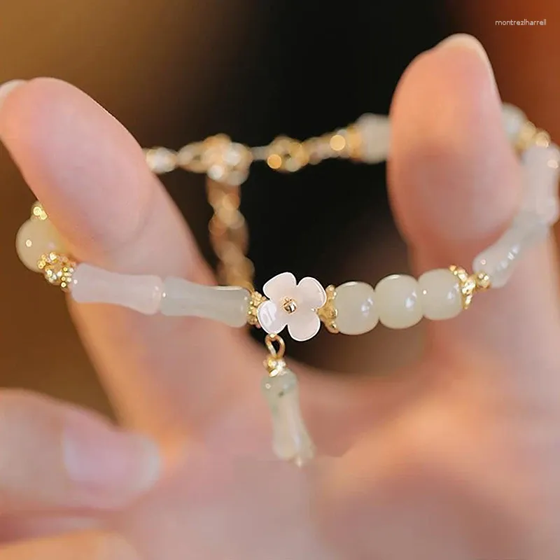 Chinese Vintage Bamboo Joint Bead Bracelets Aesthetic For Chinese Vintage Bamboo Joint Bead Bracelets Aesthetic For