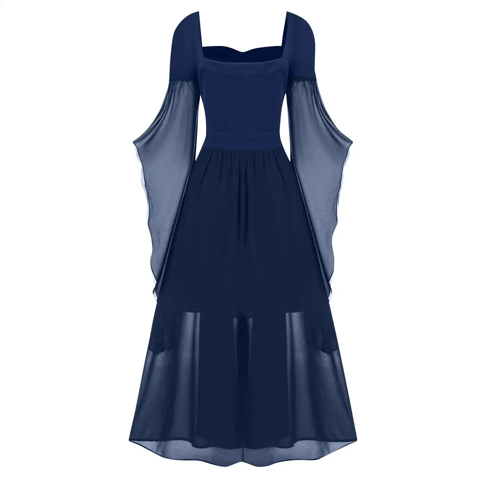 Robe De Sorcière Médiévale Pour Femme - Costume De Vampire