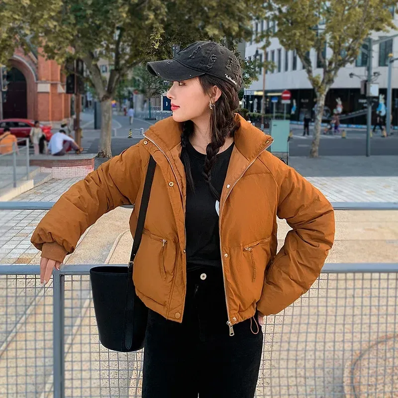 Korean Style Padded Winter Coat Womens Small Fashion Puffer