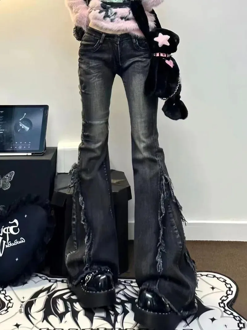 High Street Wide Leg Pants: Spring/Summer Slim Fit Denim