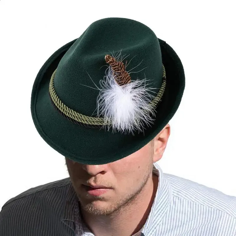 Chapeau à Large Bord Bleu Flame Et Fuzzy - Pour Fête, Déguisement Halloween, Neuf Avec étiquettes