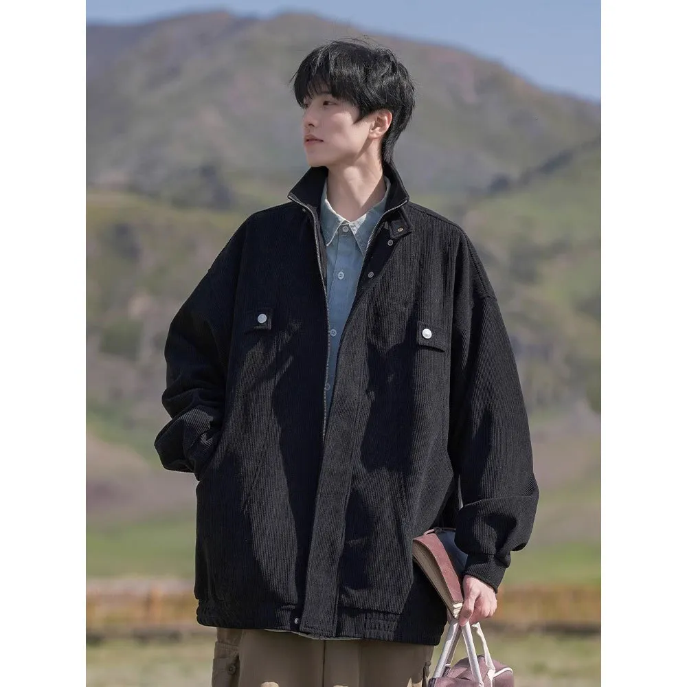 Men's Corduroy Work mens jackets - Trendy Loose and