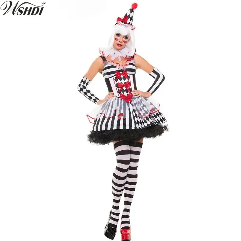 Funny Clown Costume for Women - Sexy Circus Dress for Halloween Carnival  Cosplay - Shop Now! from Dhgate Theme Costume