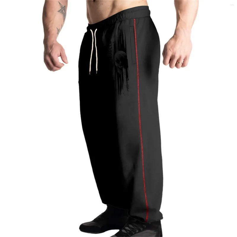 Mens White Cotton Fabric Athletic Joggers With Open Bottom Straight Leg Pockets And Big And Tall Sizes For Running And Casual Wear. From Sikaku 19.93 DHgate.Com