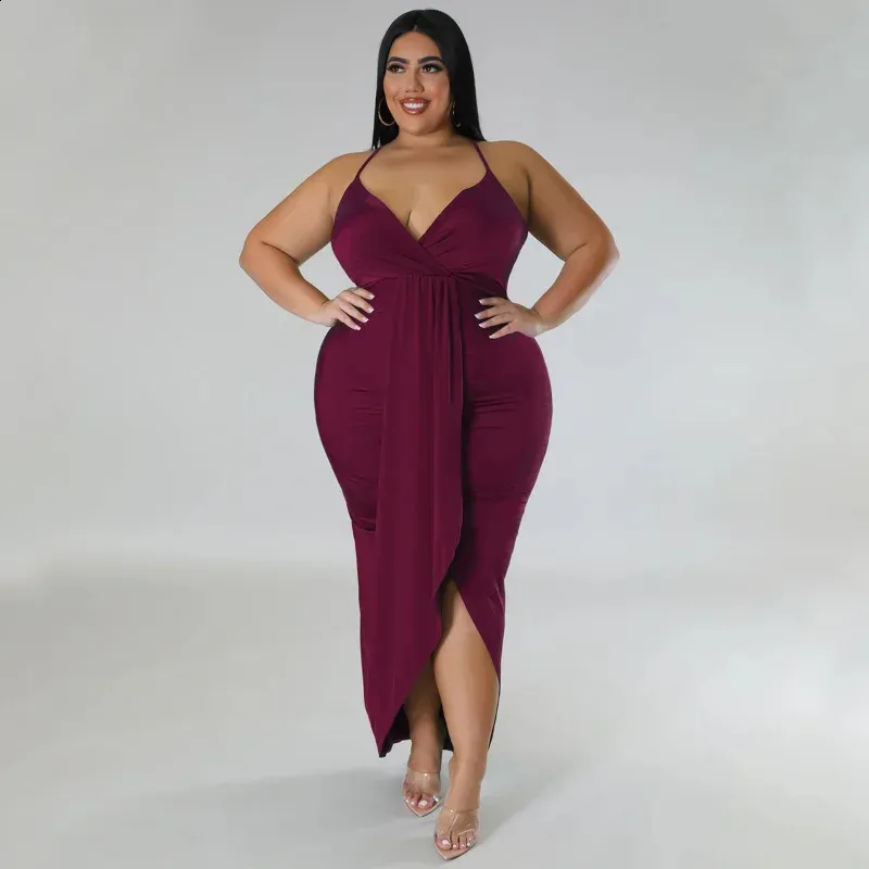KEXU Velvet Plus Size Spaghetti Strap Maxi Dress Floor-Length Trumpet  Silhouette Winter Wedding Party from Dhgate Plus size Dresses - price 87.24