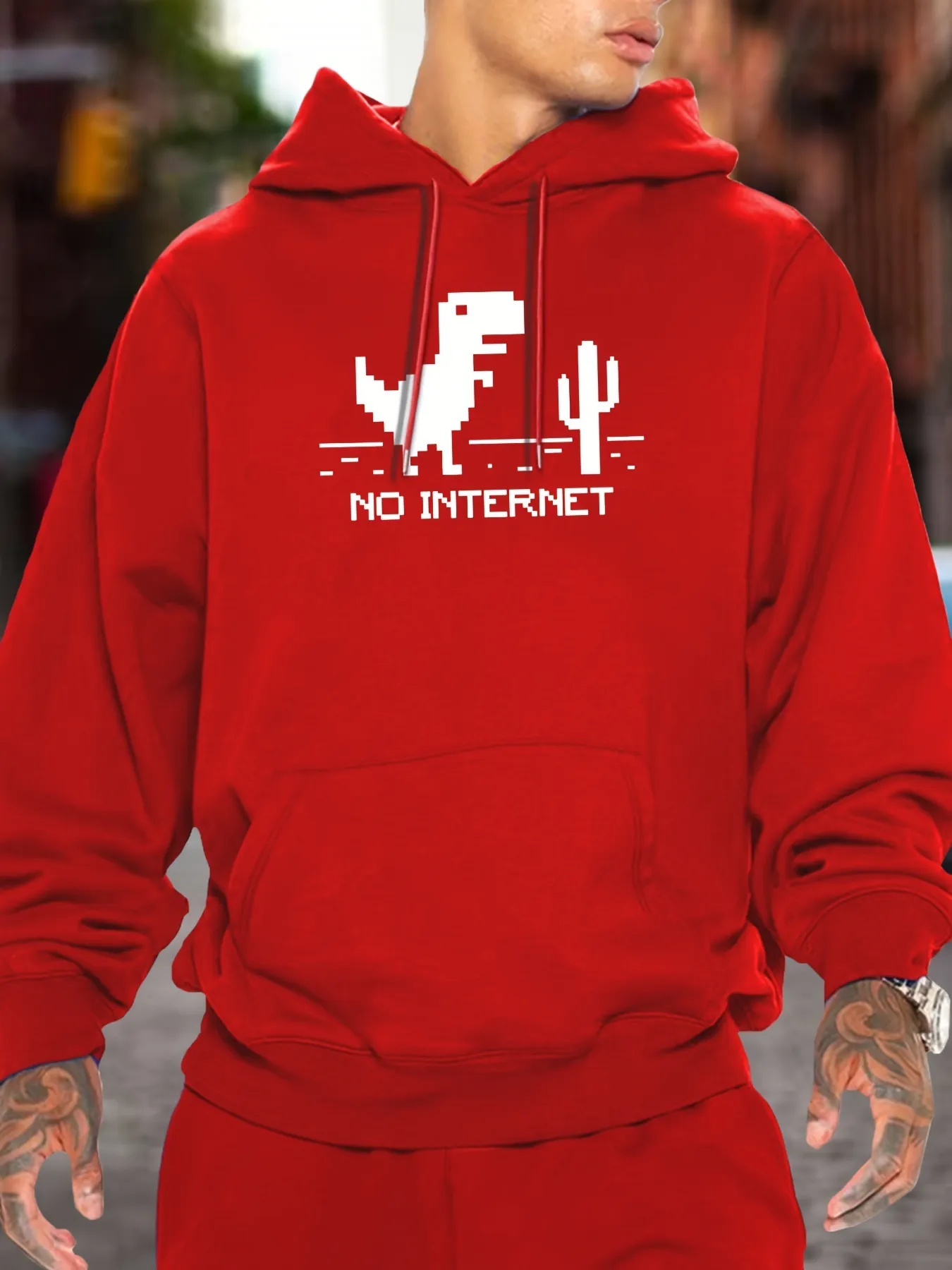 Mens Dinosaur Print Pocket Hoodie Printing Near Me Casual Long Sleeve Pullover Sweatshirt For Fall And Winter From Lyq669 Vendor 7.65 DHgate.Com