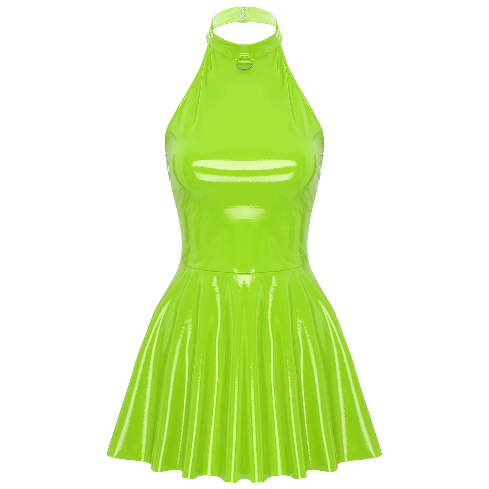 green latex dress Ariana Emerald Green Sweater & Skirt Set – Stylish Outfit S
