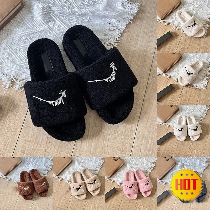 Designer fur slides hotsell