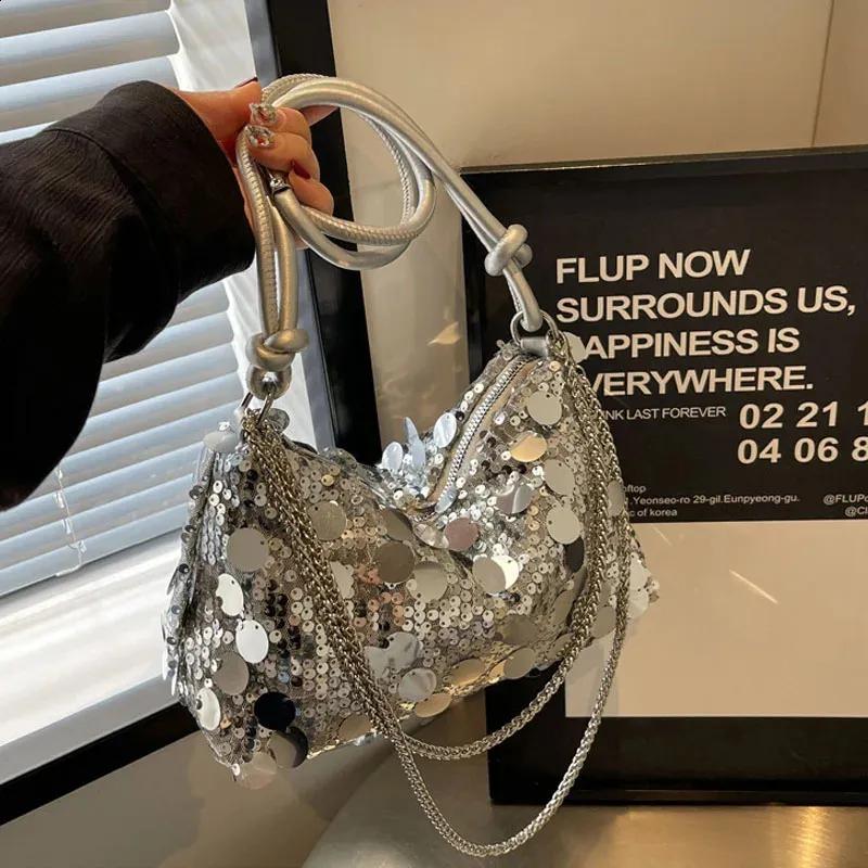 Chain Handbag Sequin Bags Forever 21 Trendy Handbag Summer Fashion