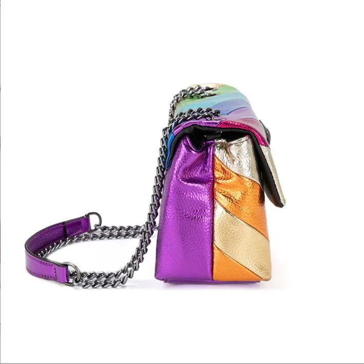 Luxury Designer London Metal Eagle Head Alexie Shoulder Bag With Colorful Mini Crossbody Strap And Metal Chain Wallet For Women From Louis17699 13.57 DHgate.Com