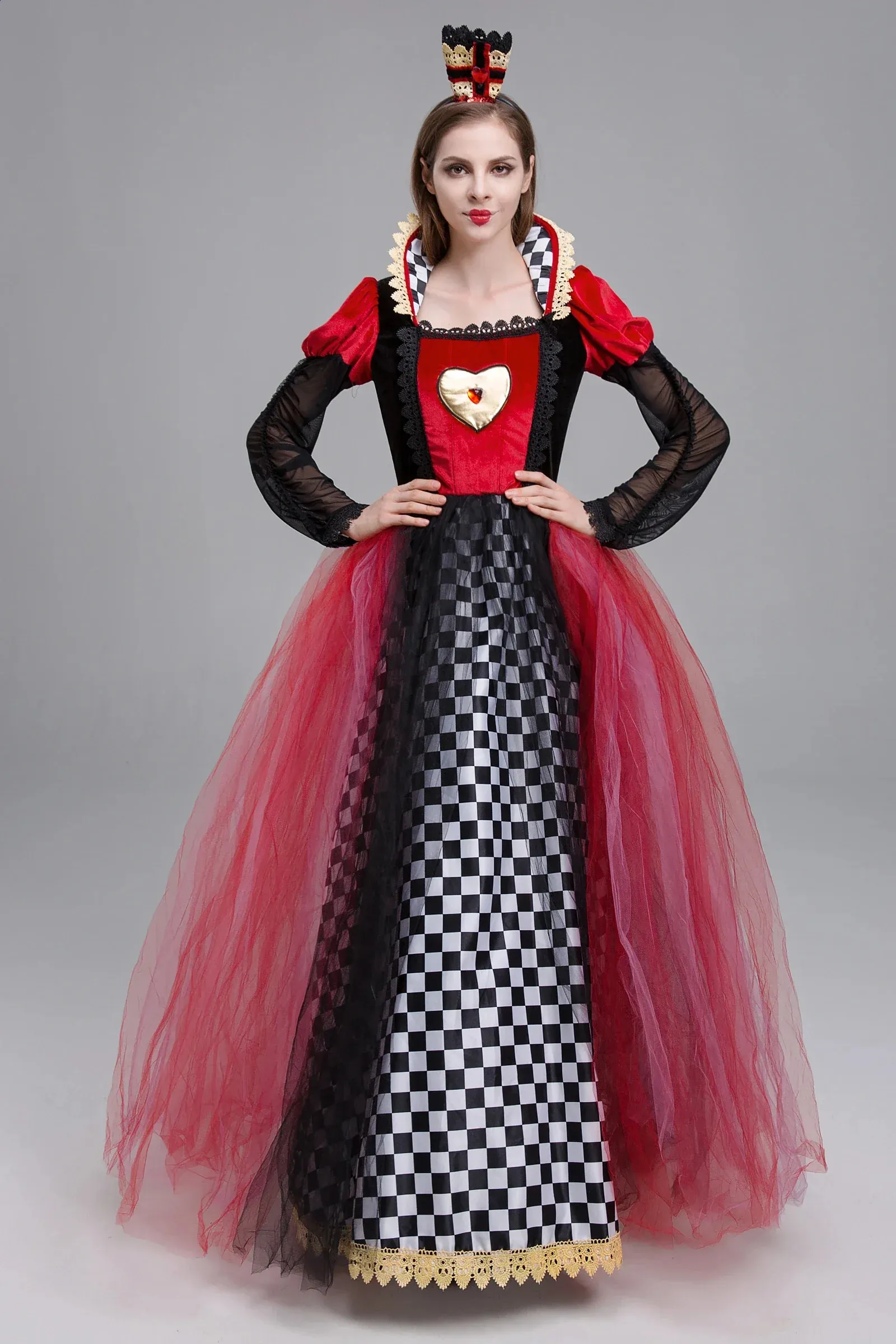alice in wonderland red and black dress Women's dress Armani Exchange black swimwear