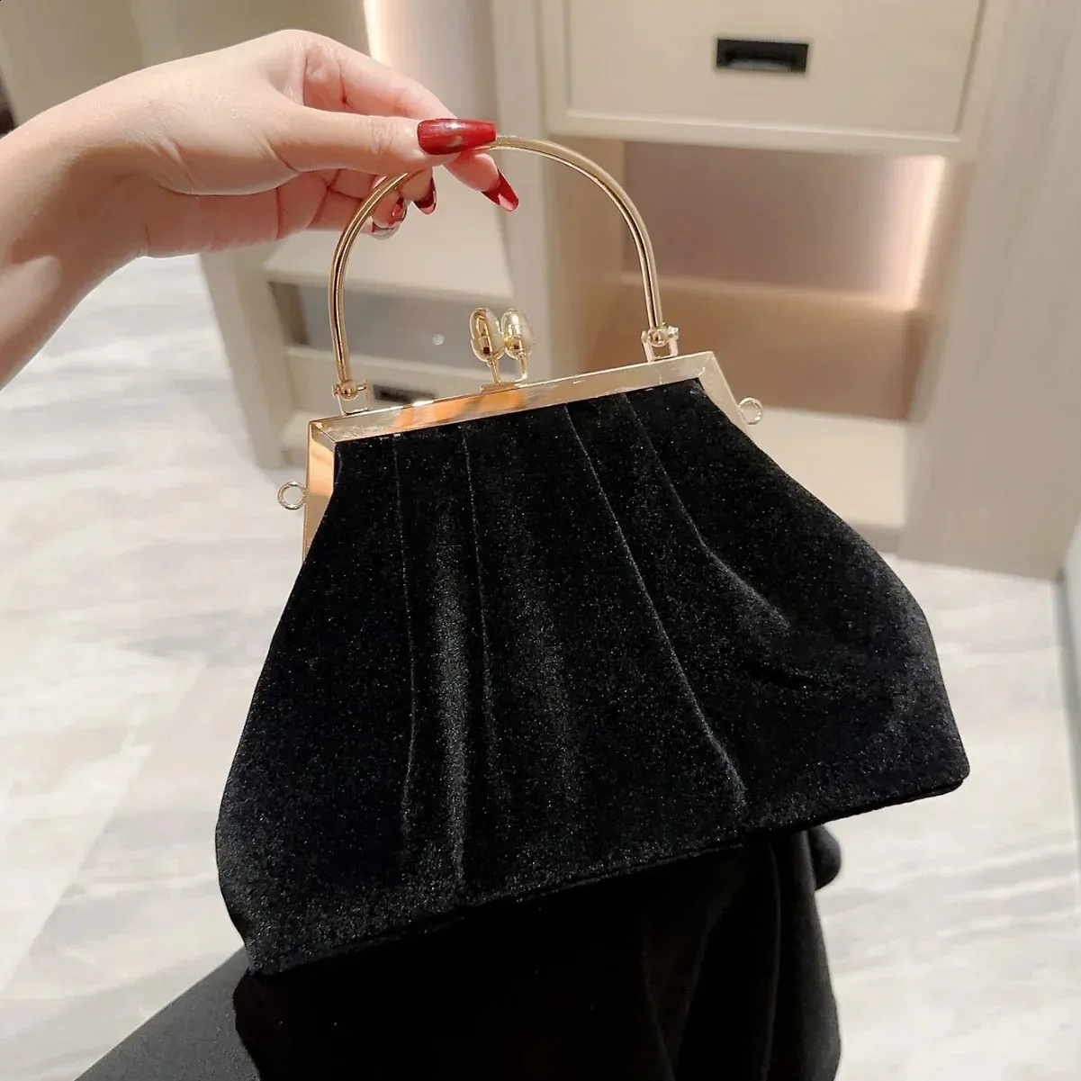 CARIEDO Bolso De Noche Para Mujer, Bolso De Mano Para Novia