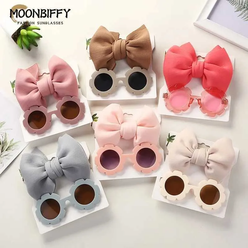 0-3Y Girls Toddler Sunglasses with Hair Bow Band | Adorable  display picture 1