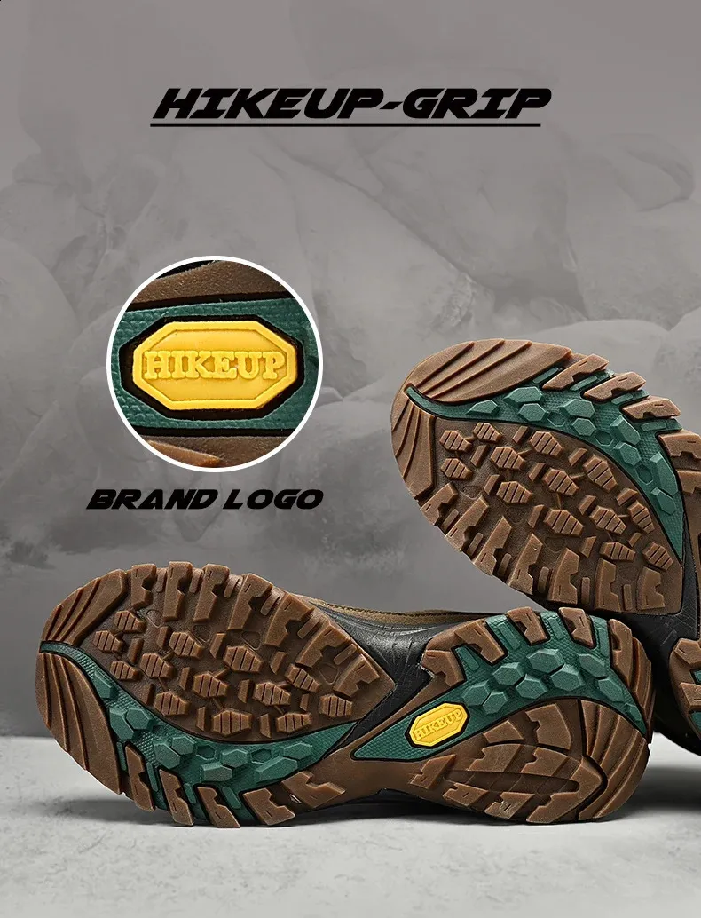 Wanderstiefel Herren Winter Wasserdicht Trekkingschuhe Rutschfest_voghion.com