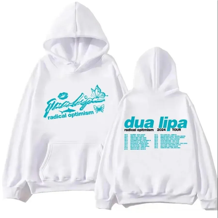 Radical Optimism Dua Lipa Tour Oversized Unisex Hoodie Sweatshirt