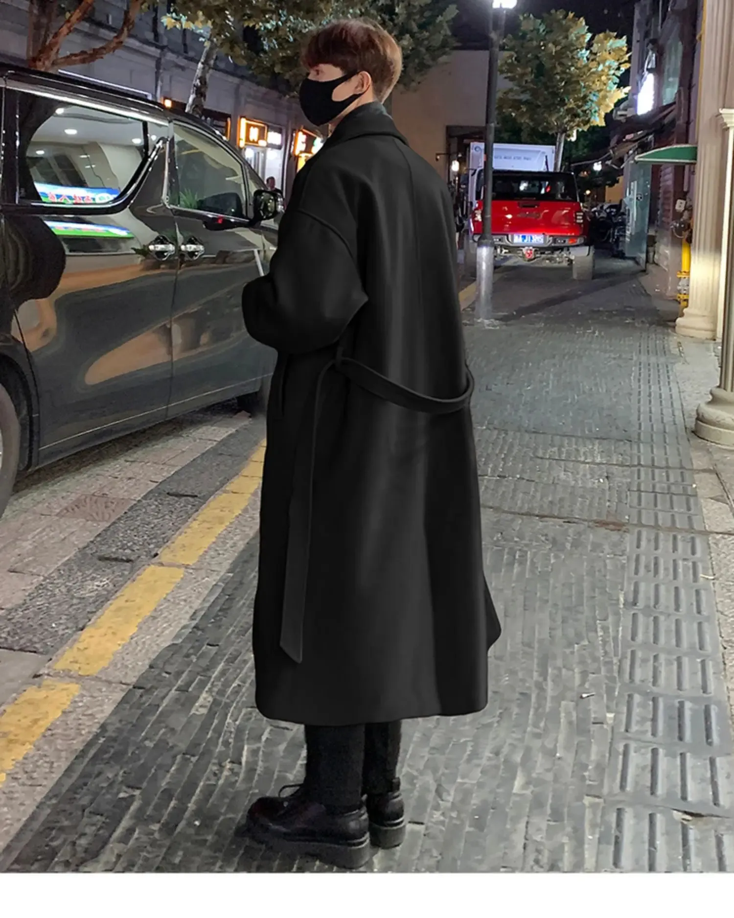 2024 Men's Winter trench jacket - Thicken Wool Blends 2024 Men's Winter trench jacket - Thicken Wool Blends
