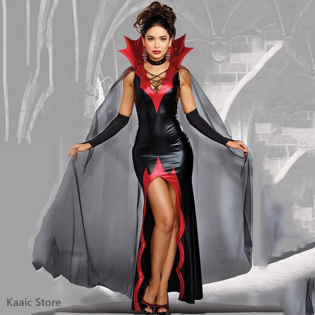 chinese dress ladies Movie MaXXXine 2024 Maxine Women Black Leather Dress Cosplay Costume O –  TrendsinCosplay main image 0