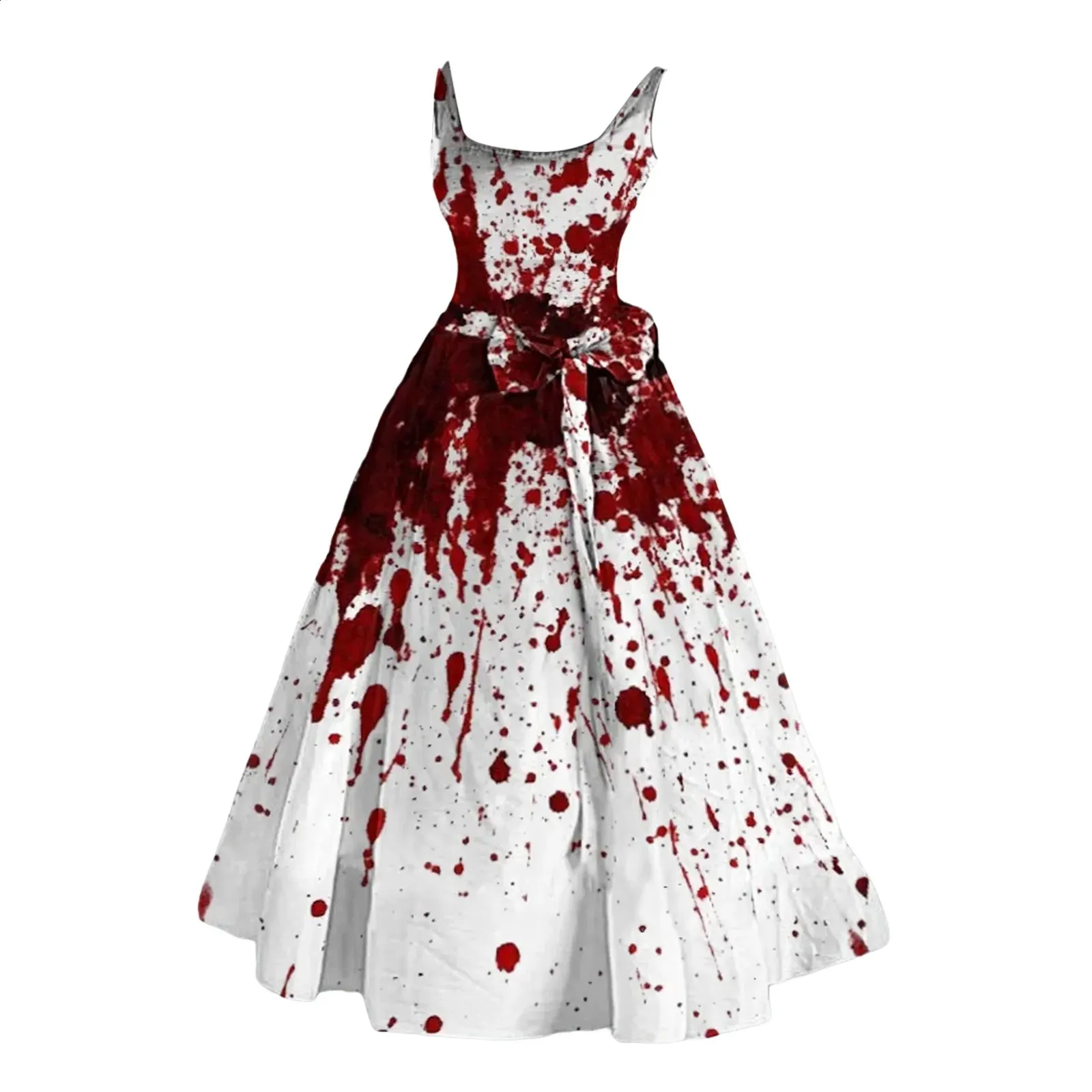 open lace back dress Alana Crimson Red Tiered Evening Maxi Dress M main image 0
