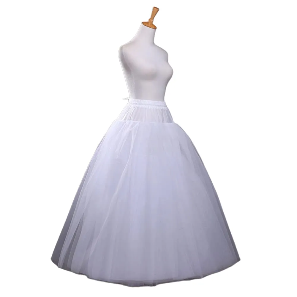 Plus Size Floor Length Crinoline Hoopless ladies long petticoats for Women - Perfect for Wedding Dress and Ball Plus Size Floor Length Crinoline Hoopless ladies long petticoats for Women - Perfect for Wedding Dress and Ball