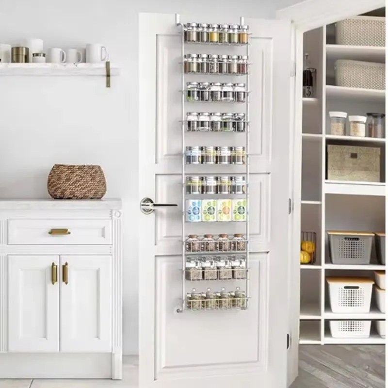 Pantry Door Container Store Door Spice Rack Kitchen Storage Spice