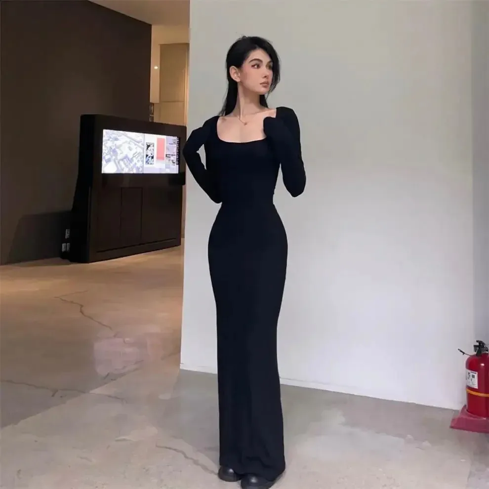 knee length dresses for ladies Sexy Pink Tight Prom Dress,Pink Formal Gown,Pink Party Gown Y5247 –  Simplepromdress main image 0