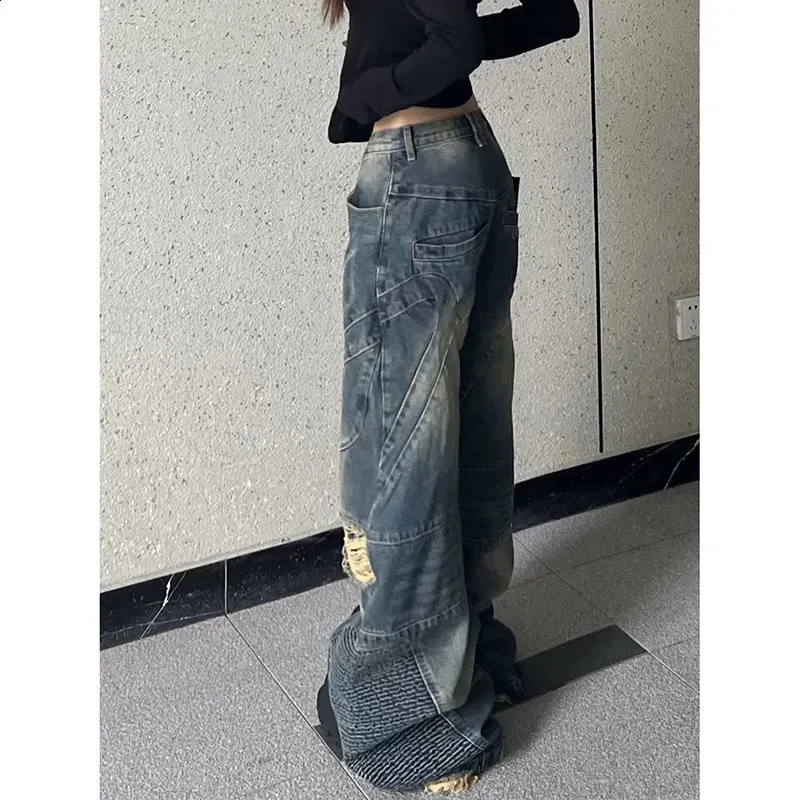 DHgate.com:High-Waisted Vintage Blue Jeans: Stylish 90s DHgate.com:High-Waisted Vintage Blue Jeans: Stylish 90s
