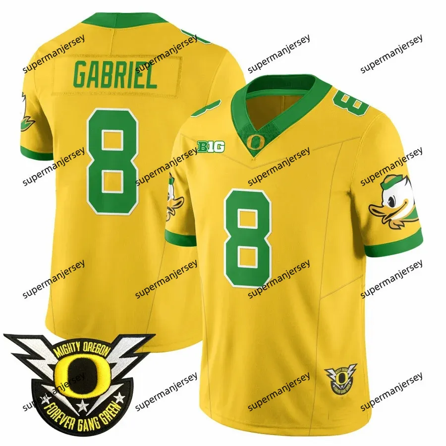 Camiseta De Fútbol Universitario Estilo Personalizado Uniforme De Los Oregon  Ducks Todo Cosido Con El Número De Jugador U0026 Nombre De 21,12 € | DHgate, image size:900x900
