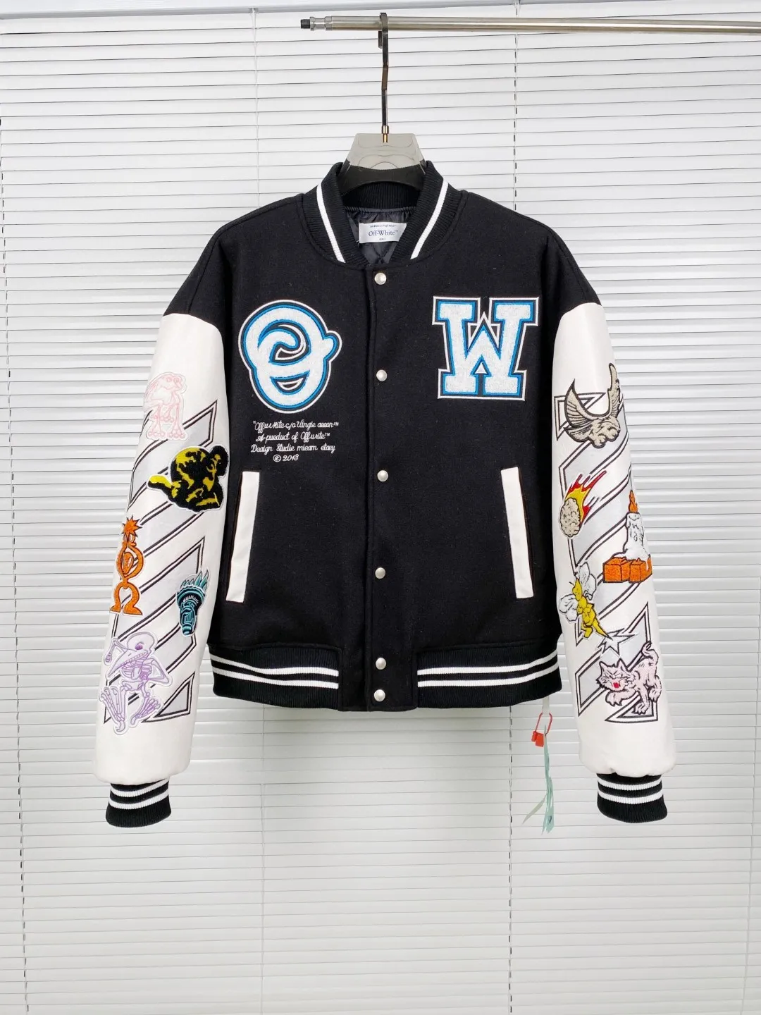 Premium Quality Varsity Jacket: Oversized Eagle Design, High