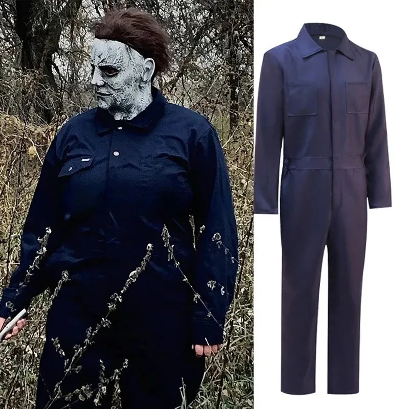 Save Big on Bulk Halloween Michael Myers Jumpsuit Halloween Bloody Killer  Michael Costume Miles Cosplay Jumpsuit Horror Carnival Party Costume For