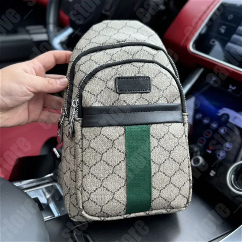 Mens Designer Crossbody Bag Stylish Sling Shoulder Chest Pack For