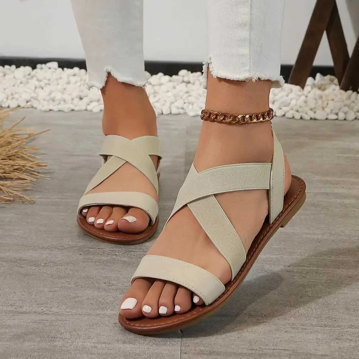 DHgate.com:Summer Fashion Roman Sandals - Womens Comfortable