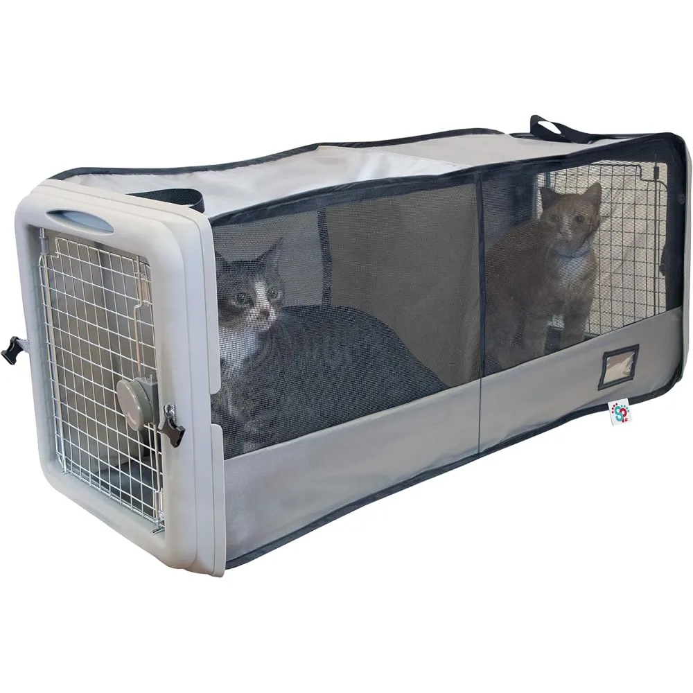 Wholesale Multi Functional Folding Pet Crate Bunnings With Divider For Cats And Small Pets At Only 59.3 DHgate.Com