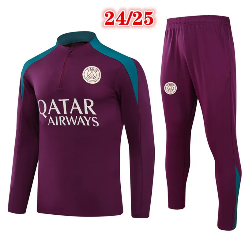 2024 2025 football tracksuit Men kids Training suit 24 25 soccer tracksuit chandal futbol Survetement Foot