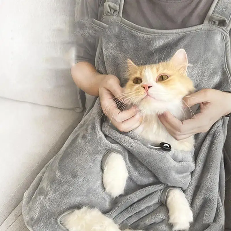 DHgate Hands Free Cat Carrier Apron Washable Cotton Pouch Bag for Safe Pet Transport Pet Supplies