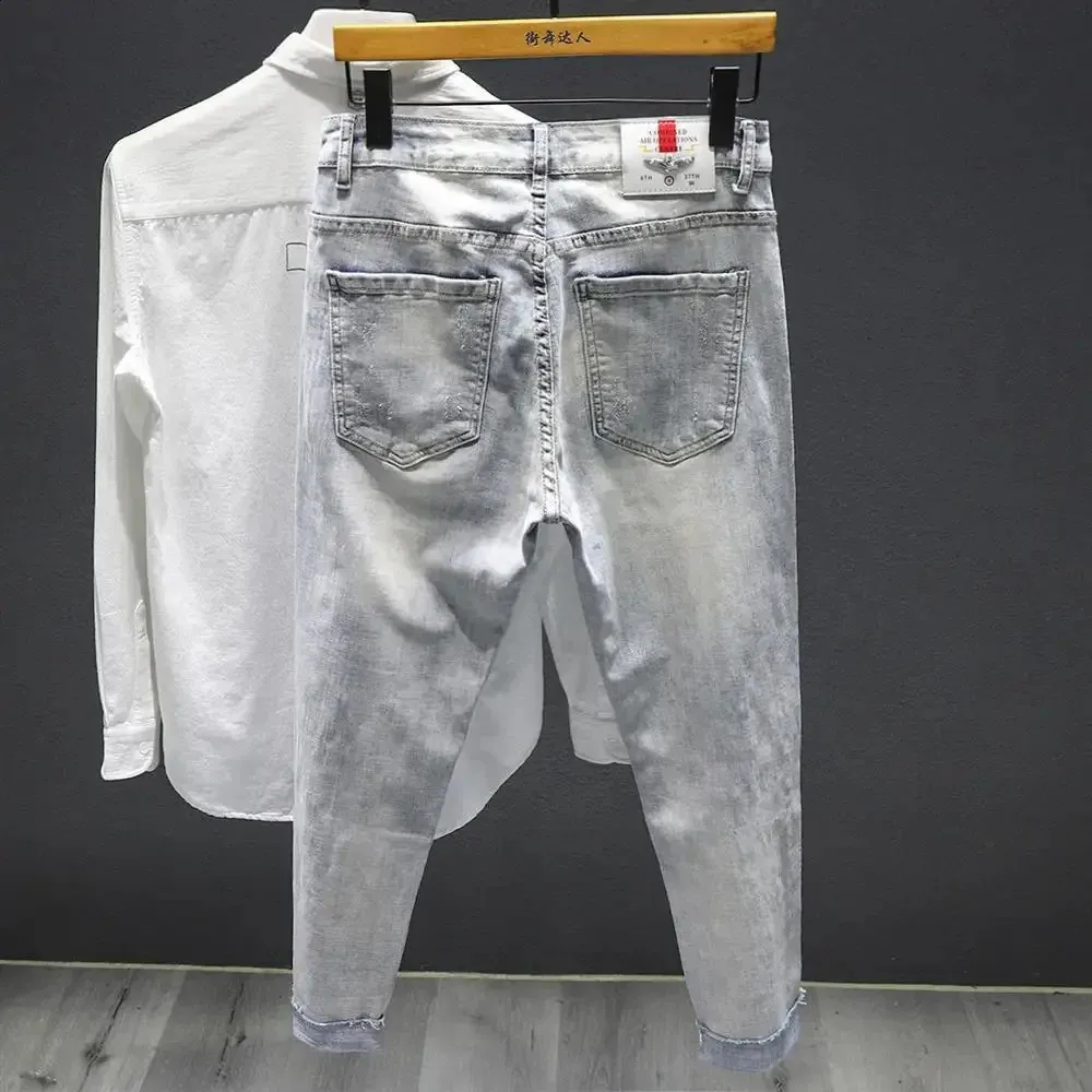Men's Rhinestone Graphic Cowboy baggy jeans - Hip Hop, Goth 