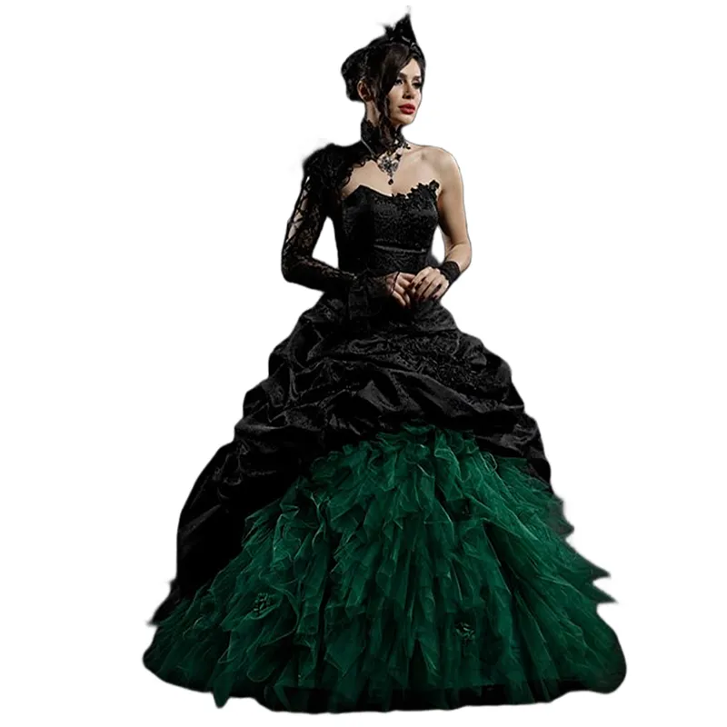 slim fit dress slacks Mermaid Dark Green Evening Dress Sexy V-neck Slik Satin Women Formal P –  formalgowns main image 0