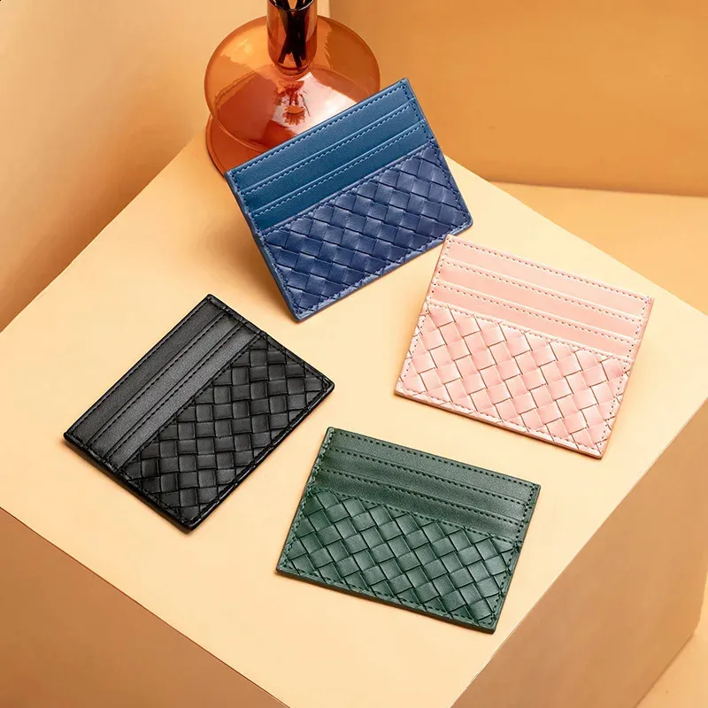 Small Wallets Ultra-Thin Women Coin Purse Credit ID Card Holder Wallet Leather Wallet with Coin Pocket Purse cartera 240824