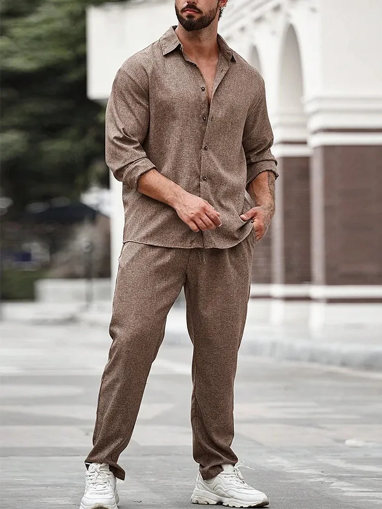 Daily Casual Long Sleeve Outfits Men Vintage... From Huan04, $33.28 |  DHgate.Com