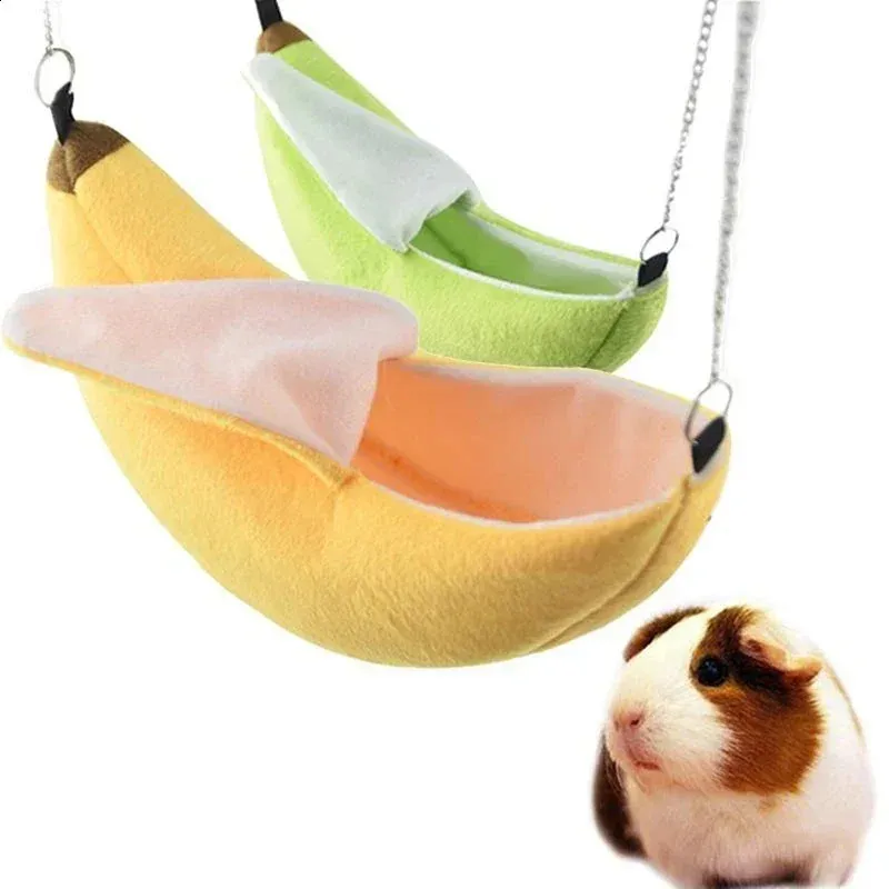 Hamster Baumwollbananenform Hngematte Bett Fleece Nest Fr Kleine Tiere  Kaninchen Zuckergleichtvgel 2024 Von 12,03  | DHgate