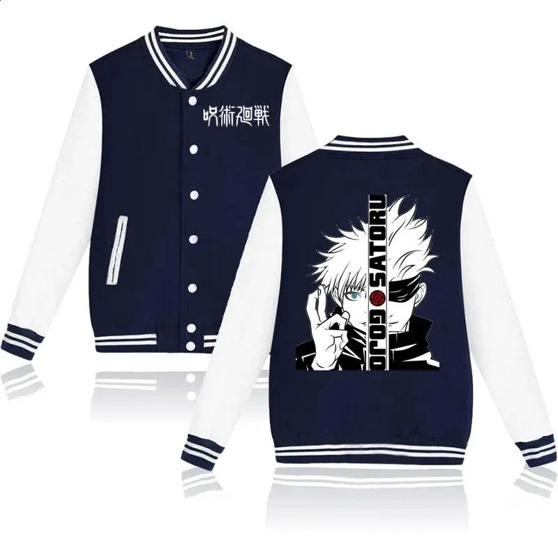 Gojo Jacket Order Jujutsu Kaisen Gojo Satoru Baseball Jacket Men Women... From Heng01 ...
