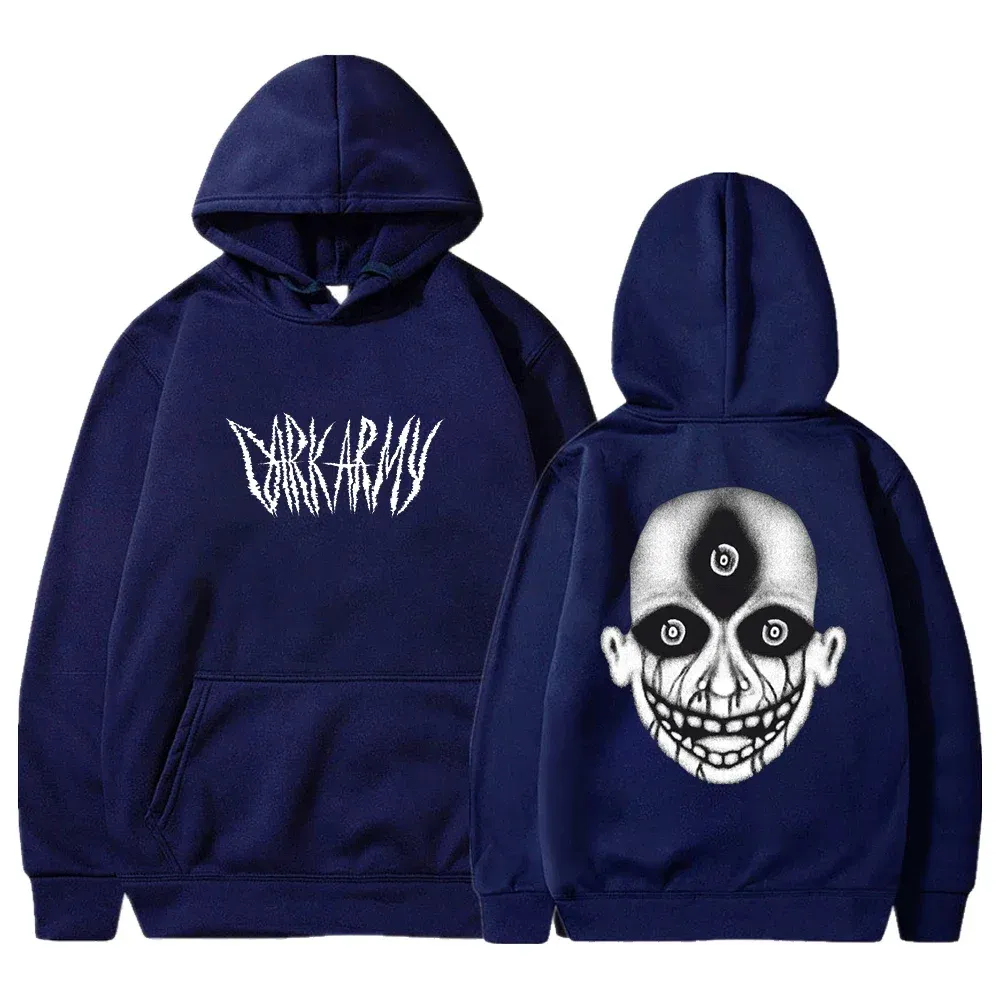 Lil Darkie Dark Army Metal Funny Hip Hop Graphic Hoodie, Unisex