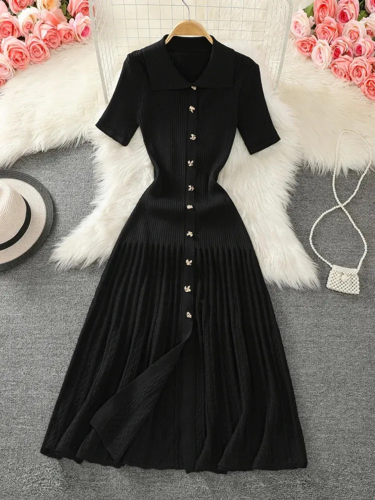 ladies casual black dresses Nina Morena length or above the knee Little Black Dress: From Casual