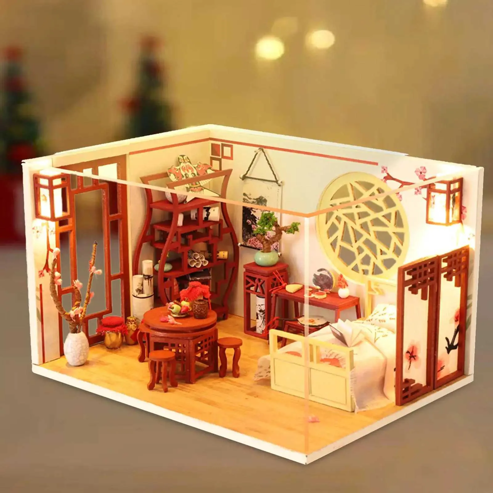 DIY Mini Dollhouse: Miniature Dollhouses And Furniture Kit With