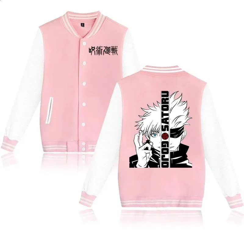 Gojo Jacket Order Jujutsu Kaisen Gojo Satoru Baseball Jacket Men Women... From Heng01 ...
