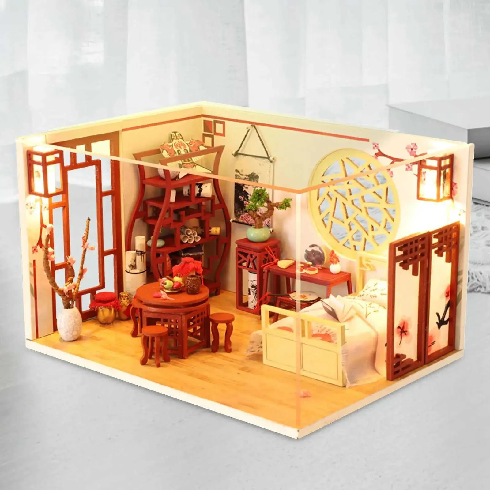 DIY Miniature Dollhouse Kit: Craft Your Own Mini House With