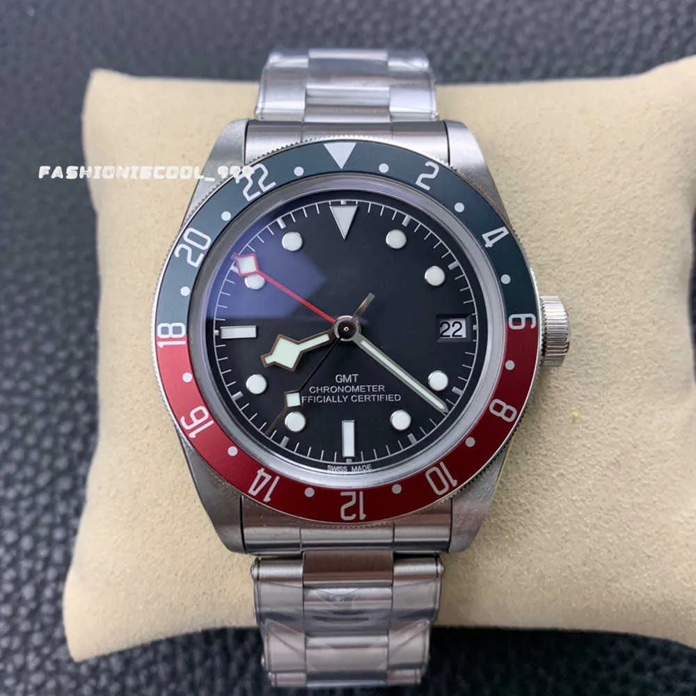 Black Bay M79830RB 0001 AAAAA 5A SuperClone SuperClone ZF Factory Band Band Gmt Watches 41 Men Automatic Mechanical Mechanical 2824